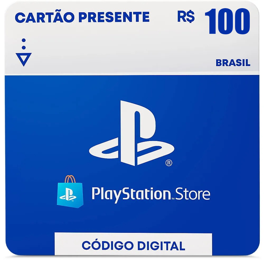 Gift Card Playstation R$100,00