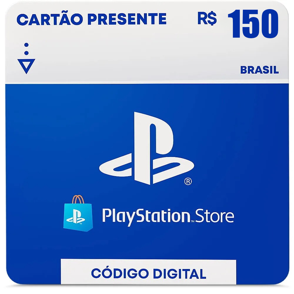 Gift Card Playstation R$150,00