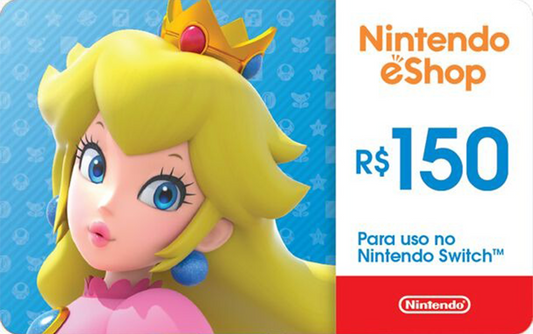 Gift Card Nintendo eShop R$150,00
