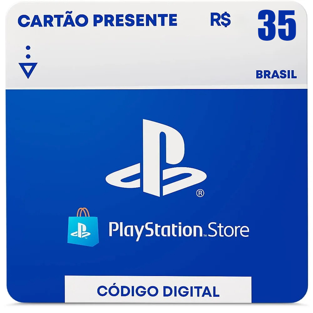 Gift Card Playstation R$35,00