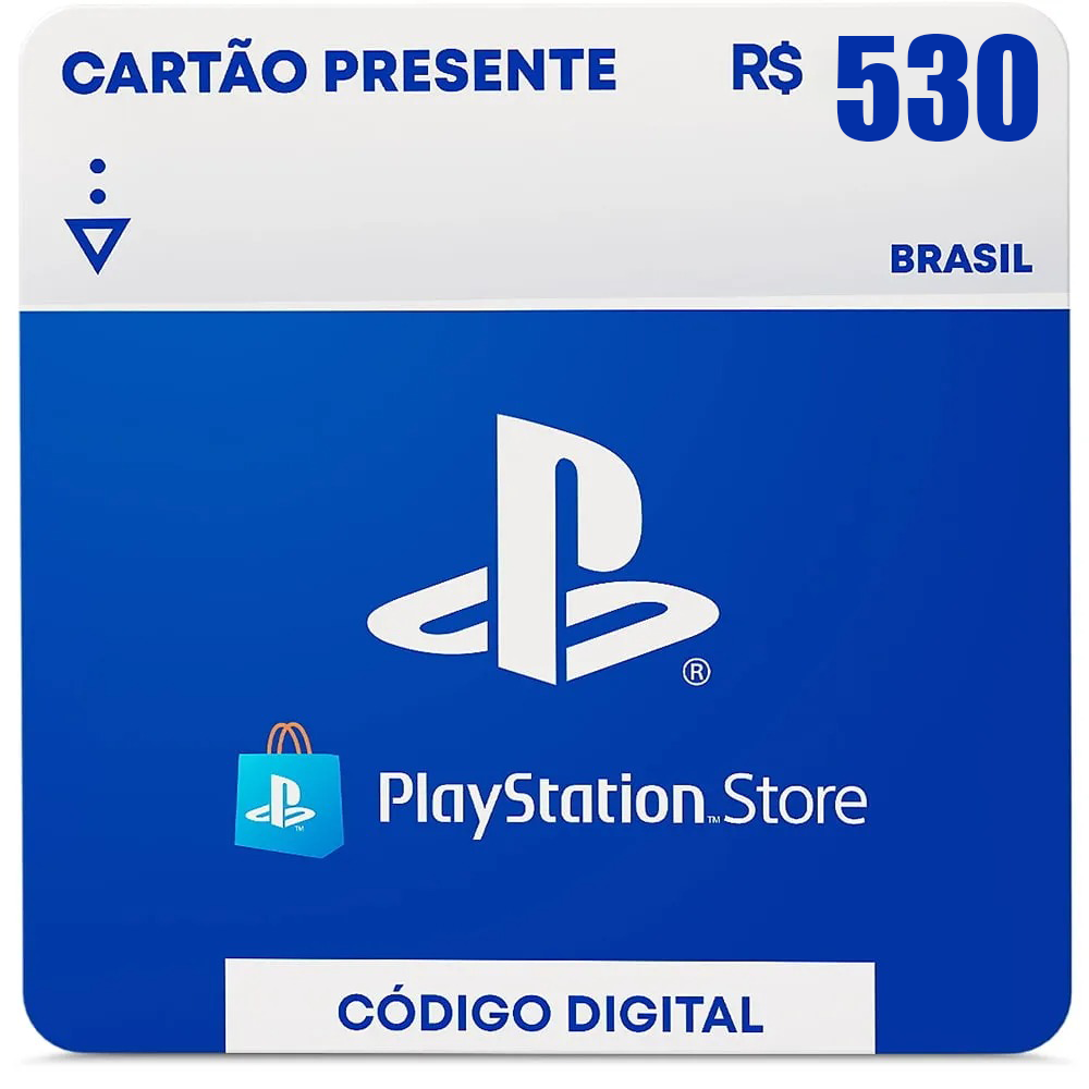 Gift Card Playstation R$530,00
