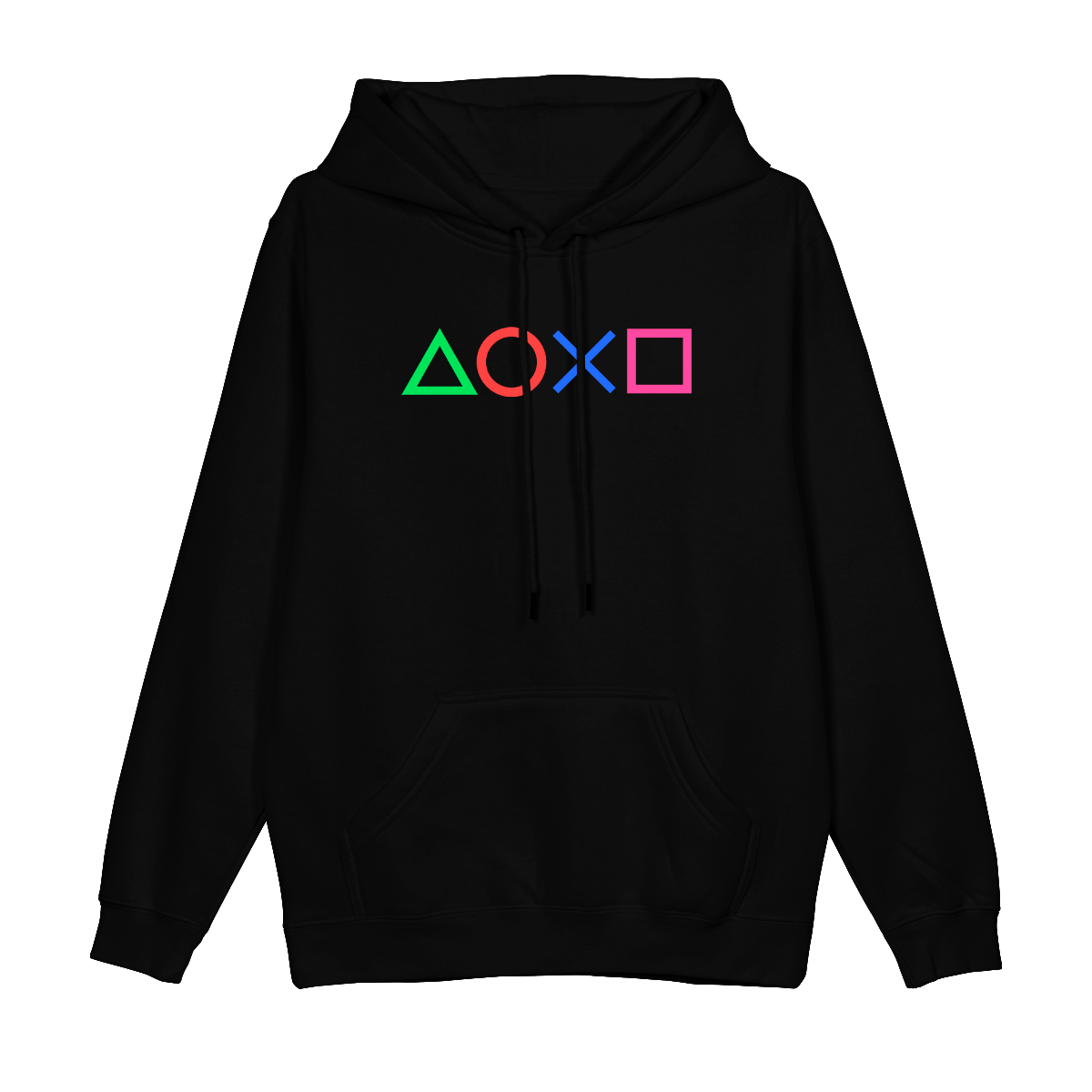 Moletom Canguru Icones Controle Playstation