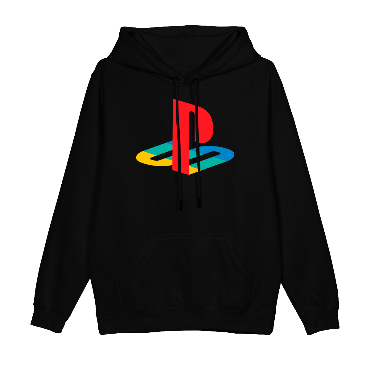 Moletom Canguru Logo Playstation 1