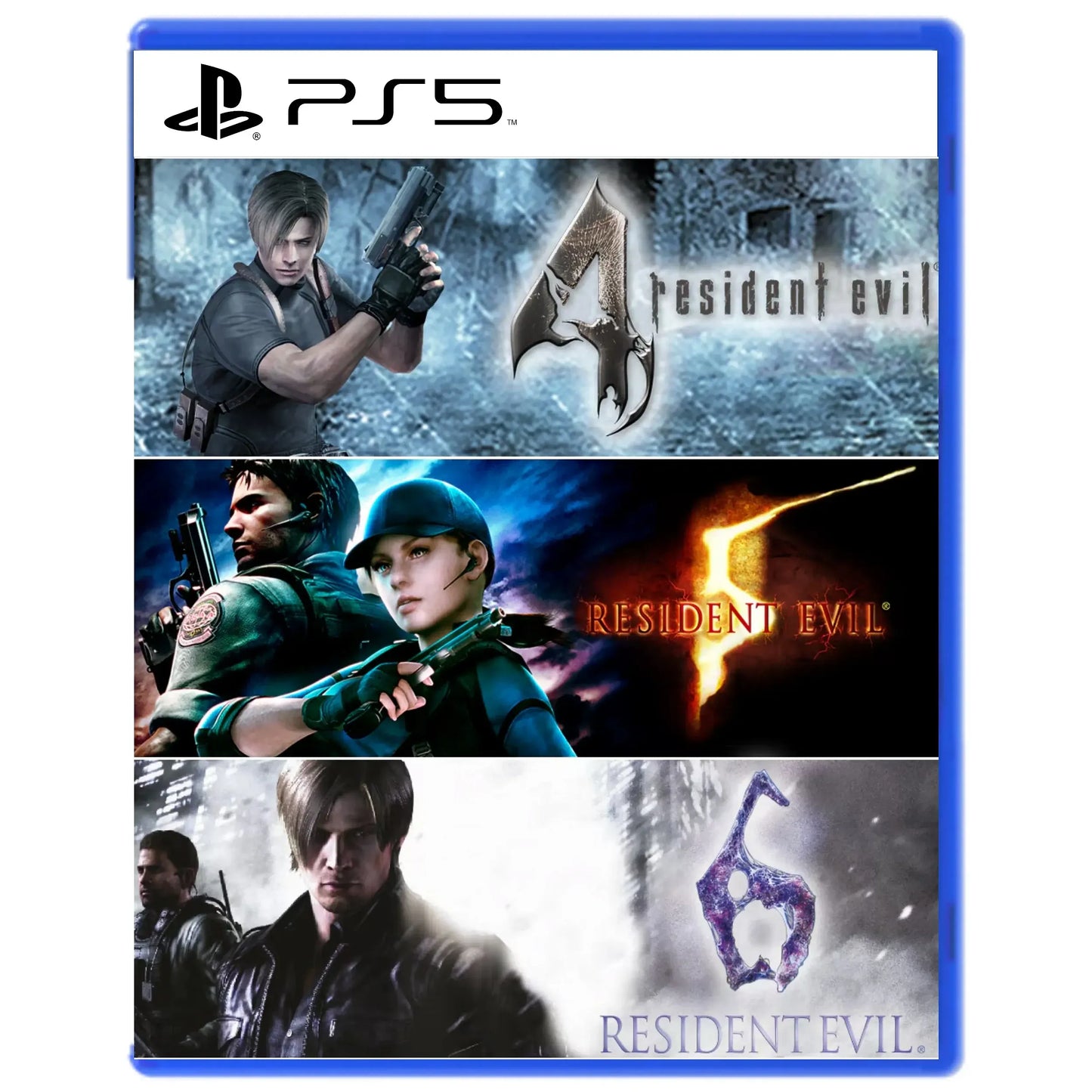 RESIDENT EVIL TRIPLE PACK 4, 5 e 6 - PS5
