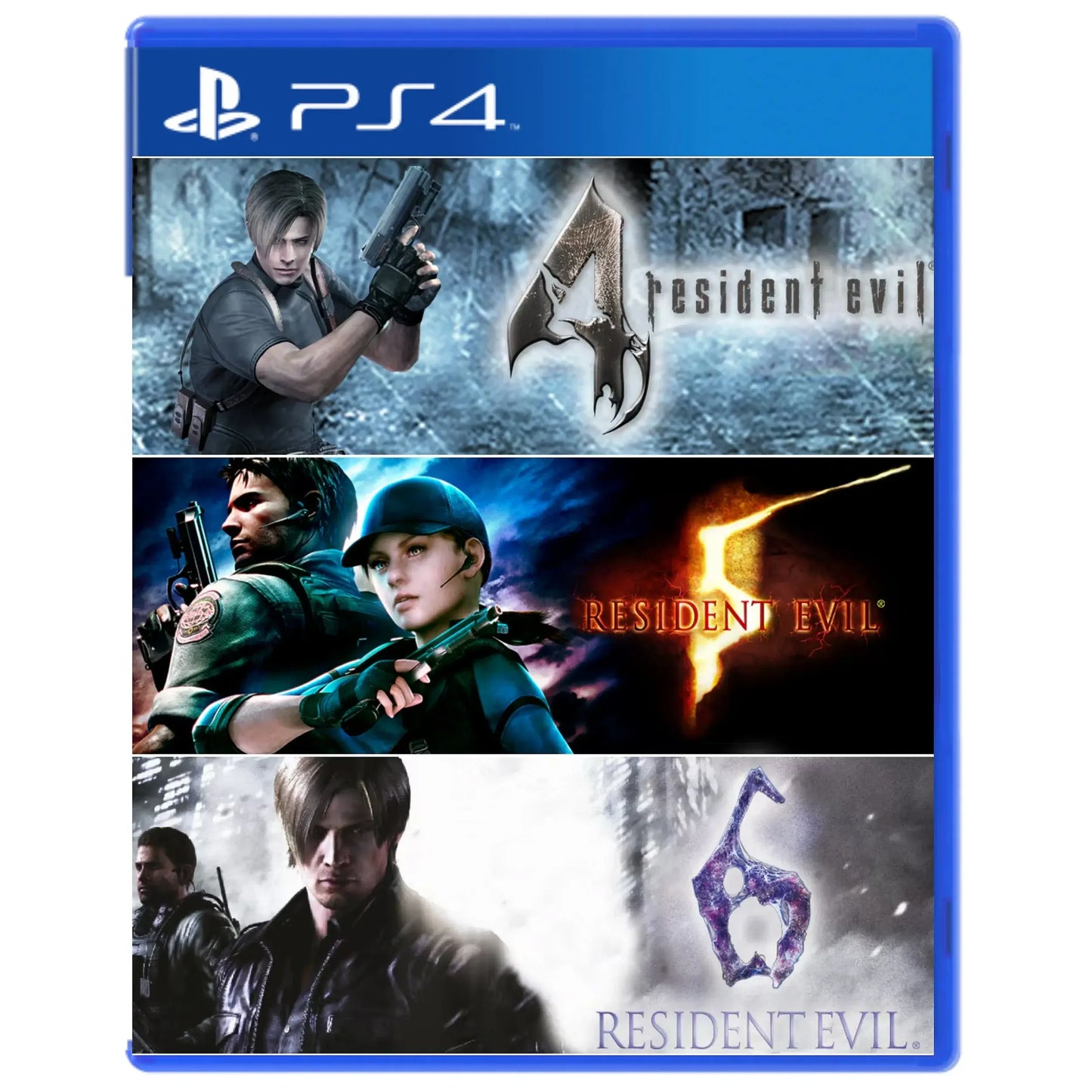 RESIDENT EVIL TRIPLE PACK 4, 5 e 6 - PS4