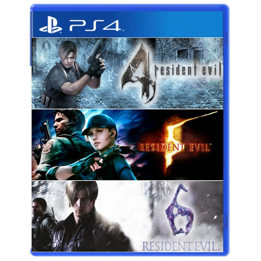 RESIDENT EVIL TRIPLE PACK 4, 5 e 6 - PS4