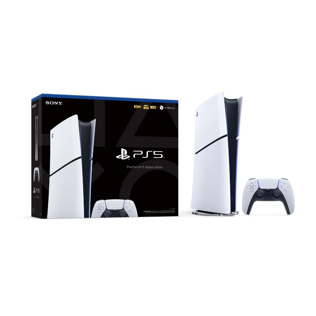 Console Sony Playstation 5 Slim Digital 1 Tera Novo Lacrado + 7 Jogos